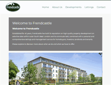 Tablet Screenshot of frendcastle.co.uk